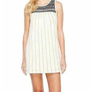 Lucky Brand Women’s Mila Embroidered Shift Dress NWT